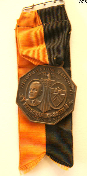 Inaugural medal of Woodrow Wilson (1913) in private collection. CA.
