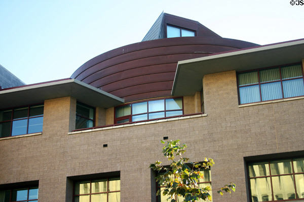 Roofline of John V. Croul at UC Irvine. Irvine, CA.