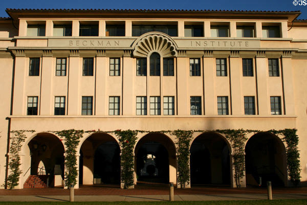 Beckman Institute at Cal Tech. Pasadena, CA.