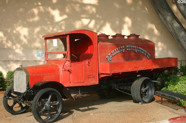 Mack Truck (1922) outside San Diego Automotive Museum. San Diego, CA.