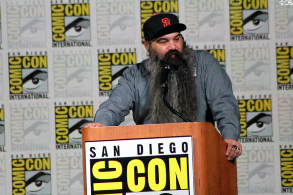 Conference introducer at Comic-Con International. San Diego, CA.