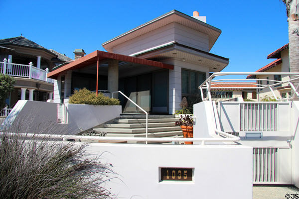 Oceanfront mansion (2001) (1035 Ocean Blvd.). Coronado, CA.