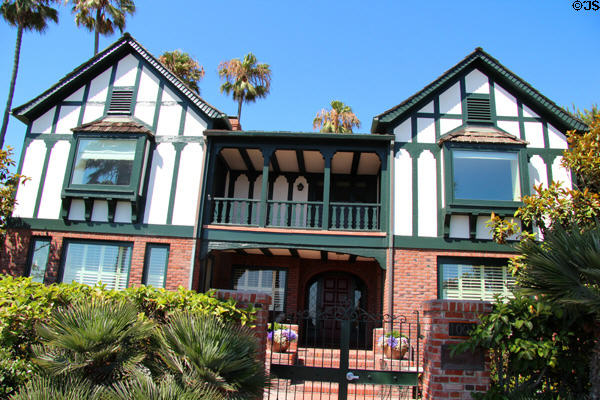 Craftsman-style house (1905) (1007 Ocean Blvd.). Coronado, CA.