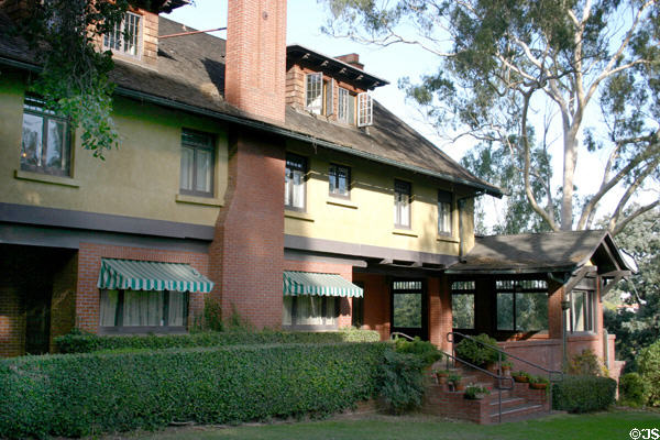 George White & Anna Gunn Marston residence (1904) (3525 7th Ave.). CA. Architect: William Stirling Hebbard & Irving Gill.
