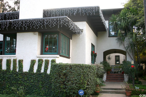 Mary J. Cossitt residence #1 (1905) (3526 7th Ave.). CA. Architect: William Stirling Hebbard & Irving Gill.