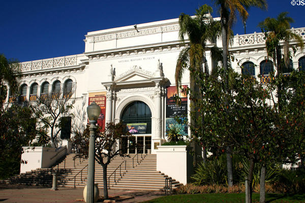 Natural History Museum (1933) in Balboa Park. San Diego, CA. Architect: William Templeton Johnson.