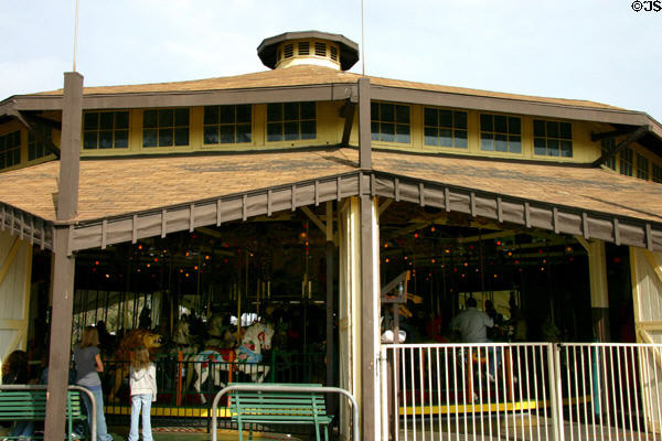 Balboa Park Carousel (c1910) by Herschell-Spillman of Tonawanda, NY at Balboa Park. San Diego, CA.