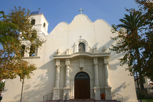 Catholic Church of the Immaculate Conception in Old Town. San Diego, CA.