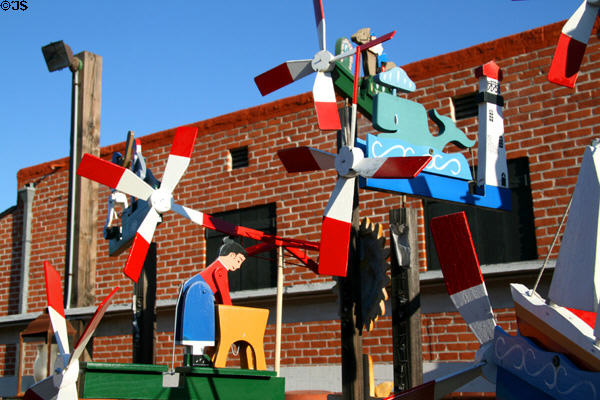 Wind toys in Old Town. San Diego, CA.