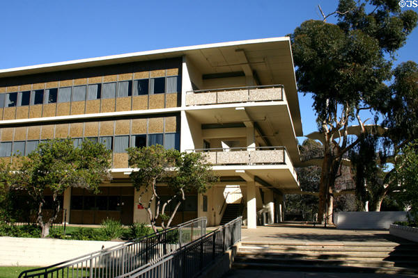 Bonner Hall (1967) at Revelle College UCSD. La Jolla, CA.