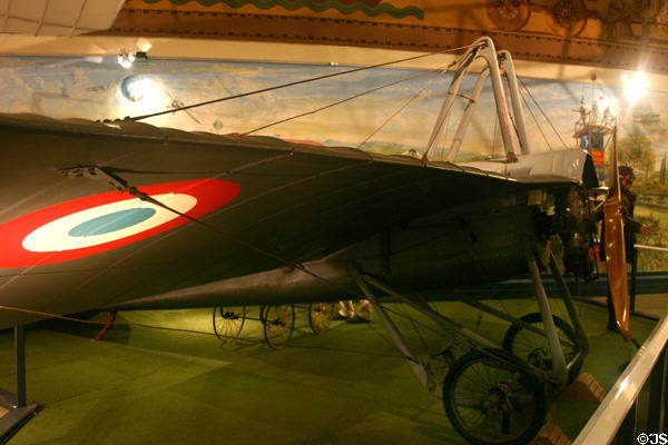 Deperdussin (1911) Type Militaire (SPAD) monoplane at San Diego Aerospace Museum. San Diego, CA.