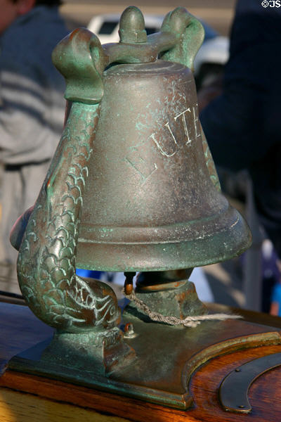 Star of India bell at Maritime Museum. San Diego, CA.