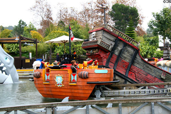 Pirate water ride at Legoland California. Carlsbad, CA.
