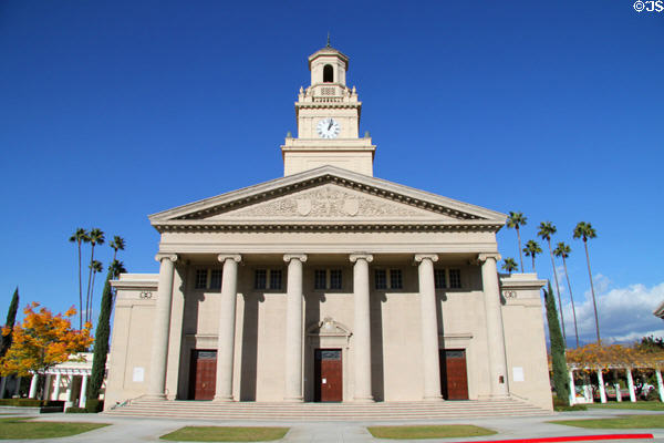 Memorial Chapel at Redlands University. Redlands, CA.