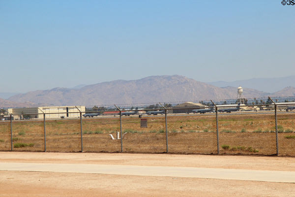 March Air Reserve Base sits adjacent to March Field Air Museum. Riverside, CA.