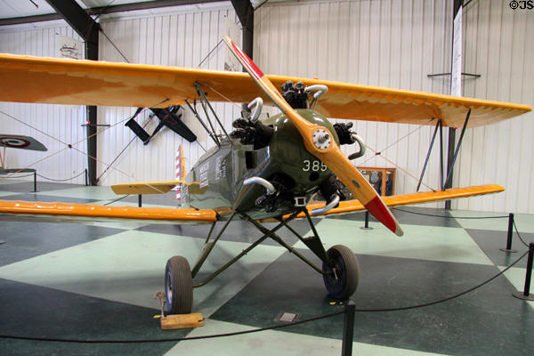 Consolidated Aircraft PT-6A trainer (1930) at March Field Air Museum. Riverside, CA.