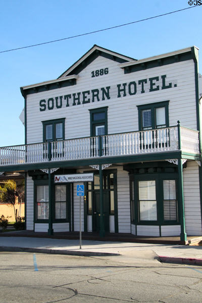 Southern Hotel (1886) (445 S D St.). Perris, CA.