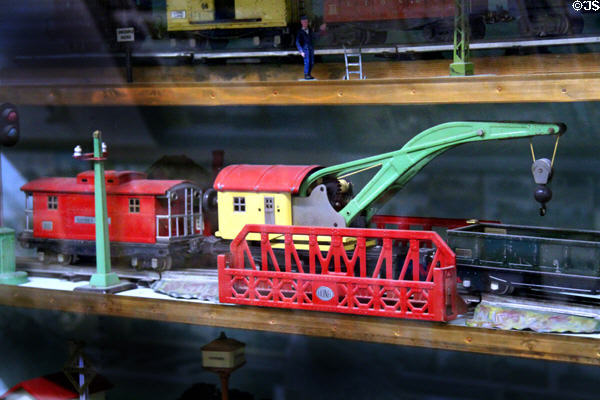 Lionel Lines toy train at Orange Empire Railway Museum. Perris, CA.