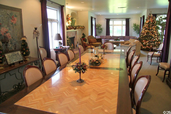 Interior at Clarke Estate. Santa Fe Springs, CA.