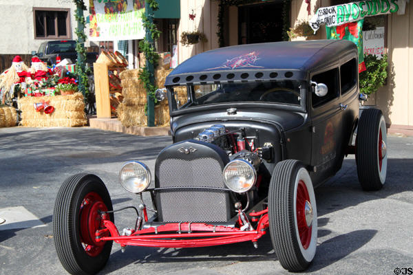 Antique hot rod car. Temecula, CA.