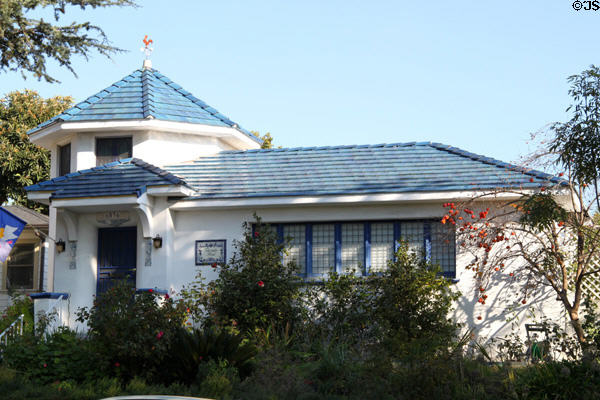 Blue tile house (1930) (6036 Painter Ave.). Whittier, CA.
