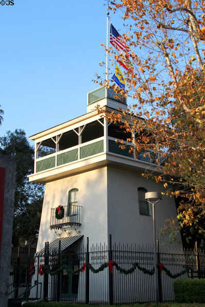 Tower at Workman & Temple Family Homestead Museum. City of Industry, CA.