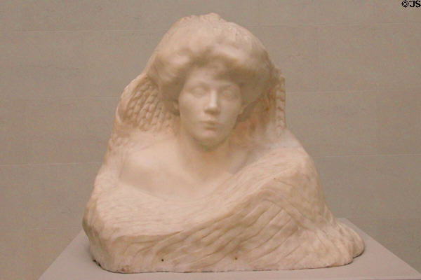 Nature (Miss Eve Fairfax) marble sculpture (c1904) by Auguste Rodin at Legion of Honor Museum. San Francisco, CA.