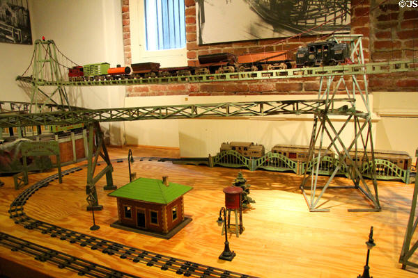 Antique model trains at Haas-Lilienthal House. San Francisco, CA.