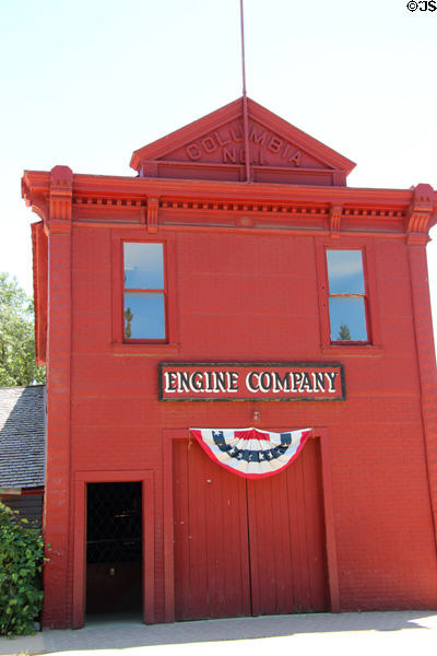 Firehouse Columbia Engine Company #1 at Columbia State Historic Park. Columbia, CA.