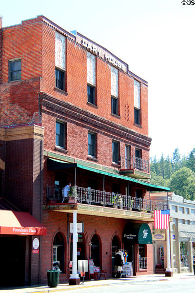 Cary House Hotel (1857) (300 Main St.) once a Wells Fargo stage stop. Placerville, CA.