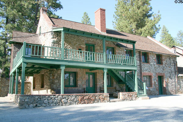 Office building (1898) at Empire Mine State Historic Park. Grass Valley, CA. Architect: Willis Polk.