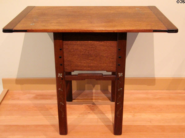 Serving table (c1907) by Charles Sumner Greene & Henry Mather Greene at Oakland Museum of California. Oakland, CA.