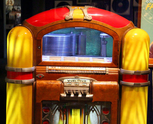 Wurlitzer jukebox at Oakland Museum of California. Oakland, CA.
