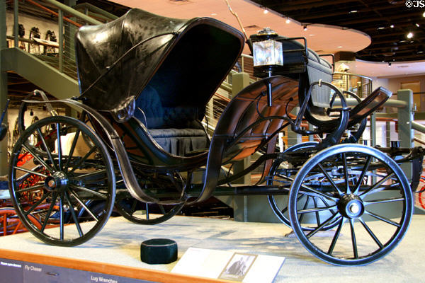 Victoria carriage (1862) by Brewster & Co. used by President Chester A. Arthur at El Pomar Carriage Museum. Colorado Springs, CO.