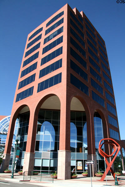 Plaza of the Rockies (2001) (13 floors) (121 South Tejon St.). Colorado Springs, CO. Architect: Yergensen Obering & Whittaker.