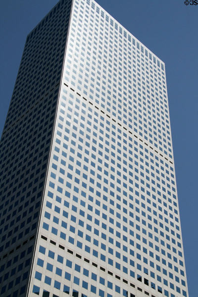 Republic Plaza (1984) (56 floors) (330 17th St.). Denver, CO. Architect: Skidmore, Owings & Merrill.