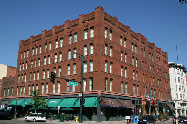 Oxford Hotel (1891) (1612 17th St.). Denver, CO. Architect: Frank Edbrooke. On National Register.
