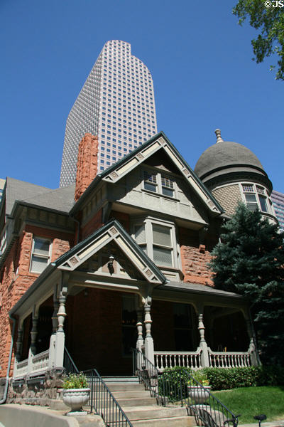 George Schleier Mansion (1887) (1665 Grant St.). Denver, CO.