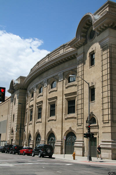 Denver Municipal Auditorium (1907-8), now holds Ellie Caulkins Opera House. Denver, CO. Style: Neoclassical. Architect: Robert L. Willison.