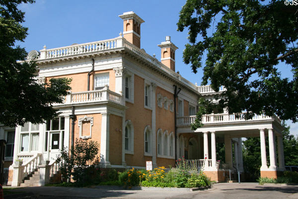 Grant-Humphreys Mansion (1902) (770 Pennsylvania St.). Denver, CO. Architect: Theodore Boal + Frederick Harnois. On National Register.