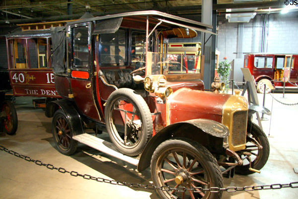 Unic Taxi-Cab (1909) in original condition at Forney Museum. Denver, CO.