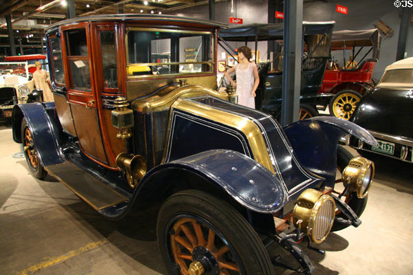 Renault Opera Coupe (1912) with chassis from France & body from USA at Forney Museum. Denver, CO.
