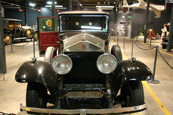 Rolls Royce Brewster Limousine Model Silver Ghost (1928) at Forney Museum. Denver, CO.