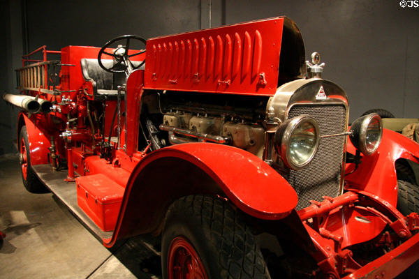 Stutz fire engine (1923) at Forney Museum. Denver, CO.