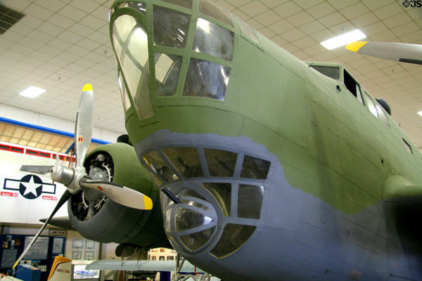Nose of Douglas B-18 Bolo (1938) at Wings Over the Rockies Museum. Denver, CO.