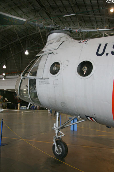 Nose of Piasecki H-21B Workhorse helicopter (1949) at Wings Over the Rockies Museum. Denver, CO.