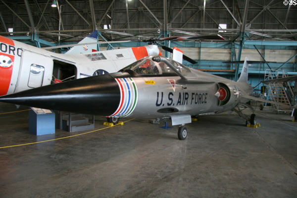 Lockheed F-104C Starfighter (1955) at Wings Over the Rockies Museum. Denver, CO.
