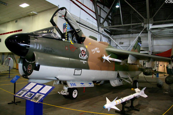 Vought A-7D Corsair II (1973) at Wings Over the Rockies Museum. Denver, CO.
