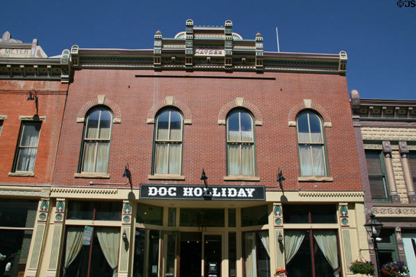 Rose Haydee building (1992 reproduction) (131 Main St.). Central City, CO.