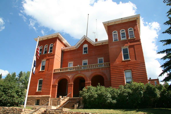 Gilpin County Courthouse (1900) (203 Eureka St.). Central City, CO.